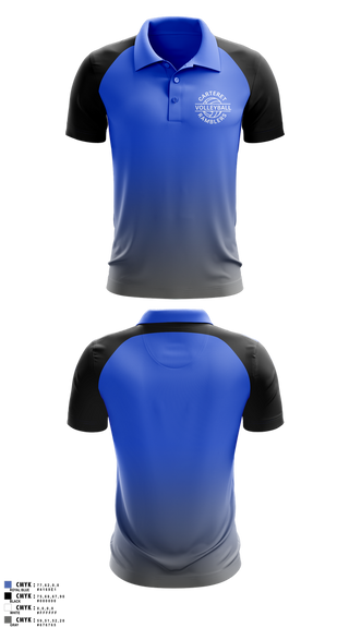 Short Sleeve Performance Polo, Carteret Ramblers Volleyball, Women's Volleyball, Teamtime, Team time, sublimation, custom sports apparel, team uniforms, spirit wear, spiritwear, sports uniforms, custom shirts, team store, custom team store, fundraiser sports, apparel fundraiser