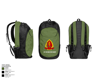 Gear Bag, 1st Bn 2mar 2nd MarDiv, , Teamtime, Team time, sublimation, custom sports apparel, team uniforms, spirit wear, spiritwear, sports uniforms, custom shirts, team store, custom team store, fundraiser sports, apparel fundraiser