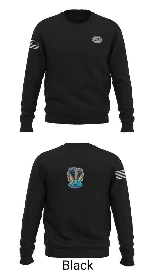 Crew Neck Sweatshirt, 2nd plt Aco 1-16 INF, Army, Teamtime, Team time, sublimation, custom sports apparel, team uniforms, spirit wear, spiritwear, sports uniforms, custom shirts, team store, custom team store, fundraiser sports, apparel fundraiser
