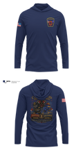 Clintwood Fire Department Long Sleeve Performance Shirt with hood - 6