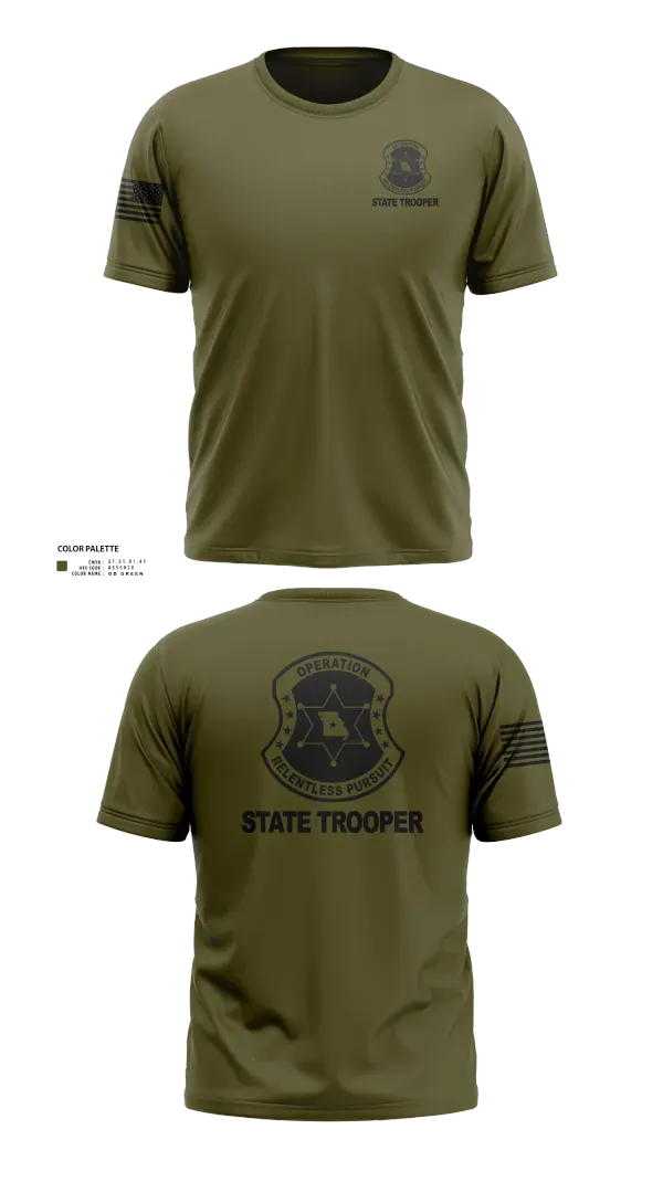 Operation Relentless Pursuit 96645782 Old School Cotton Feel Shirt - 22