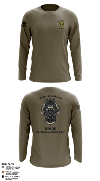 Long Sleeve Performance Shirt, 319th IEW, , Teamtime, Team time, sublimation, custom sports apparel, team uniforms, spirit wear, spiritwear, sports uniforms, custom shirts, team store, custom team store, fundraiser sports, apparel fundraiser