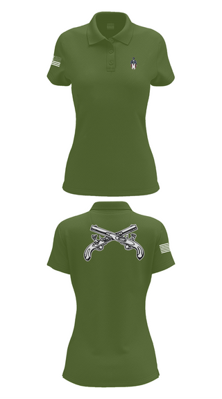Womens Short Sleeve Performance Polo, 712th MP Co, , Teamtime, Team time, sublimation, custom sports apparel, team uniforms, spirit wear, spiritwear, sports uniforms, custom shirts, team store, custom team store, fundraiser sports, apparel fundraiser