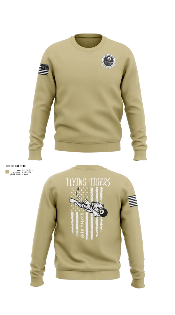 Crew Neck Sweatshirt, 8-229th AHB, , Teamtime, Team time, sublimation, custom sports apparel, team uniforms, spirit wear, spiritwear, sports uniforms, custom shirts, team store, custom team store, fundraiser sports, apparel fundraiser