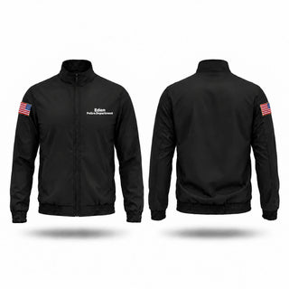 Windbreaker, Eden Police.Department, Police, Teamtime, Team time, sublimation, custom sports apparel, team uniforms, spirit wear, spiritwear, sports uniforms, custom shirts, team store, custom team store, fundraiser sports, apparel fundraiser
