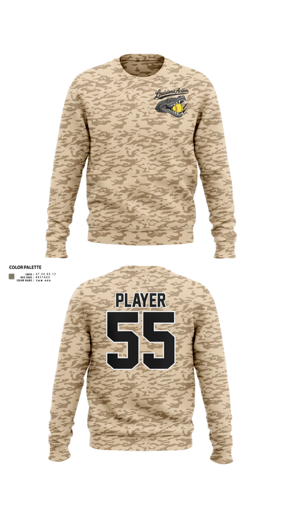 Louisiana Action Crew Neck Sweatshirt - 21