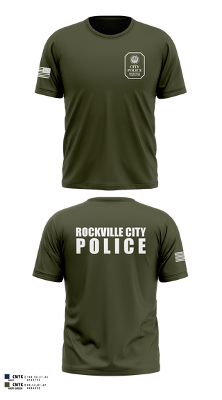 Short Sleeve Performance Shirt, Rockville City Police, Police, Teamtime, Team time, sublimation, custom sports apparel, team uniforms, spirit wear, spiritwear, sports uniforms, custom shirts, team store, custom team store, fundraiser sports, apparel fundraiser