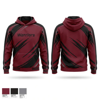Hoodie, Warriors, Softball, Teamtime, Team time, sublimation, custom sports apparel, team uniforms, spirit wear, spiritwear, sports uniforms, custom shirts, team store, custom team store, fundraiser sports, apparel fundraiser