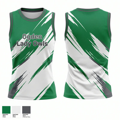 Ogden Lady Owls Mens Basketball Jersey - 1