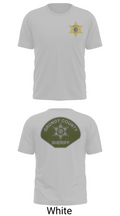 Grundy County Sheriff's Department 66943543 Old School Cotton Feel Shirt - 7