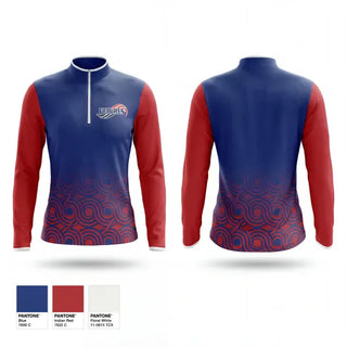 Quarter Zip Jacket, Futures, Softball, Teamtime, Team time, sublimation, custom sports apparel, team uniforms, spirit wear, spiritwear, sports uniforms, custom shirts, team store, custom team store, fundraiser sports, apparel fundraiser