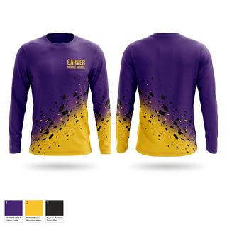Long Sleeve Performance Shirt, CARVER MIDDLE SCHOOL, , Teamtime, Team time, sublimation, custom sports apparel, team uniforms, spirit wear, spiritwear, sports uniforms, custom shirts, team store, custom team store, fundraiser sports, apparel fundraiser