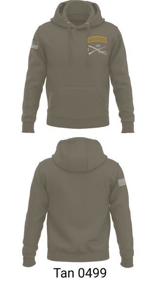 Hoodie, HHC, 2-198th AR, Army, Teamtime, Team time, sublimation, custom sports apparel, team uniforms, spirit wear, spiritwear, sports uniforms, custom shirts, team store, custom team store, fundraiser sports, apparel fundraiser