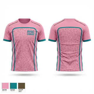 Short Sleeve Performance Shirt, RVSC CHAOS, Women's Soccer, Teamtime, Team time, sublimation, custom sports apparel, team uniforms, spirit wear, spiritwear, sports uniforms, custom shirts, team store, custom team store, fundraiser sports, apparel fundraiser