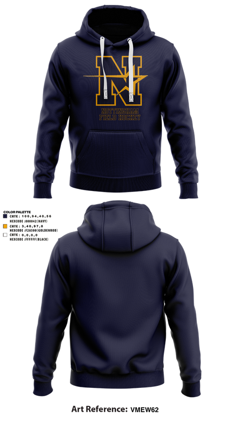 Hoodie, Nottingham, Field Hockey, Teamtime, Team time, sublimation, custom sports apparel, team uniforms, spirit wear, spiritwear, sports uniforms, custom shirts, team store, custom team store, fundraiser sports, apparel fundraiser