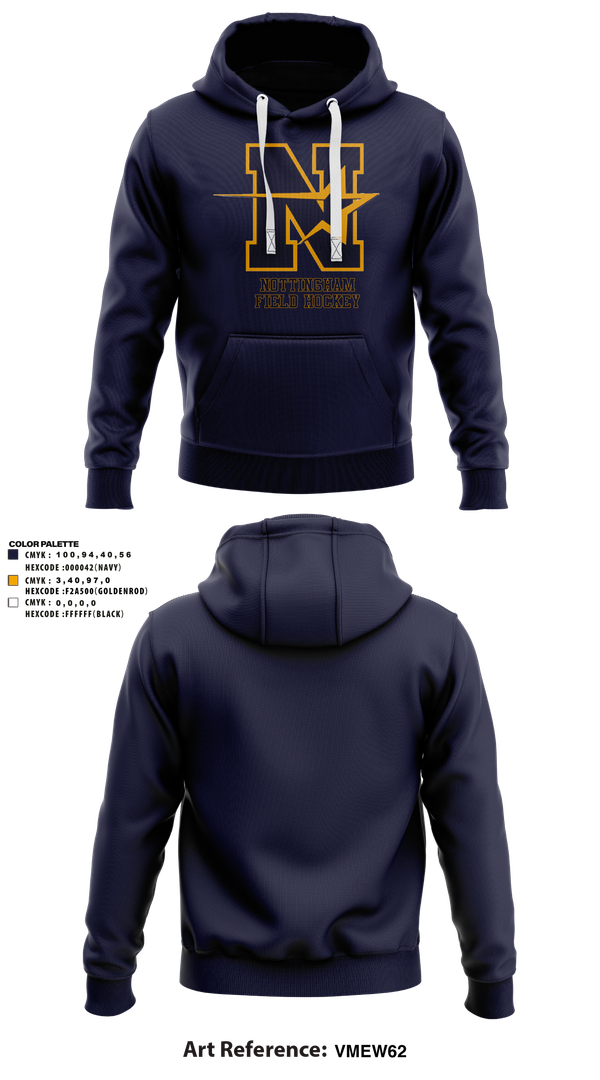 Hoodie, Nottingham, Field Hockey, Teamtime, Team time, sublimation, custom sports apparel, team uniforms, spirit wear, spiritwear, sports uniforms, custom shirts, team store, custom team store, fundraiser sports, apparel fundraiser