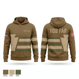 Hoodie, 1-108 FAR, National Guard, Teamtime, Team time, sublimation, custom sports apparel, team uniforms, spirit wear, spiritwear, sports uniforms, custom shirts, team store, custom team store, fundraiser sports, apparel fundraiser