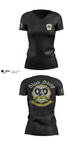 Sparta Fire/Rescue Women's Short Sleeve V-neck Shirt - 3