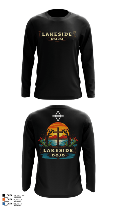 Lakeside Dojo 83865494 Long Sleeve Rash Guard Shirt - 6