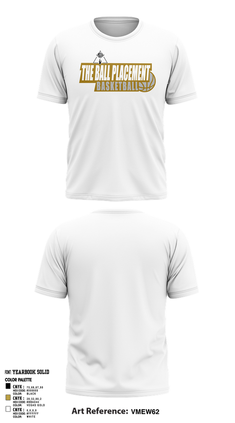 Short Sleeve Performance Shirt, Ball Placement, Men's Basketball, Teamtime, Team time, sublimation, custom sports apparel, team uniforms, spirit wear, spiritwear, sports uniforms, custom shirts, team store, custom team store, fundraiser sports, apparel fundraiser