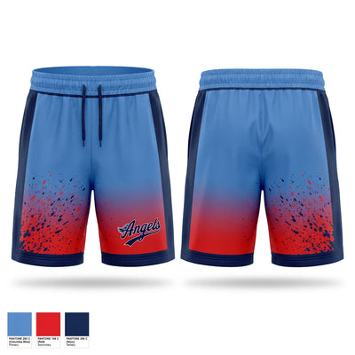 Angels Athletic Shorts With Pockets - 1