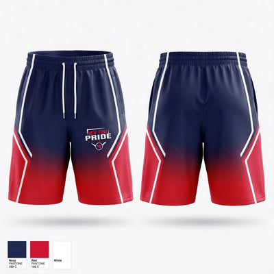 USSSA NY PRIDE Athletic Shorts With Pockets - 1