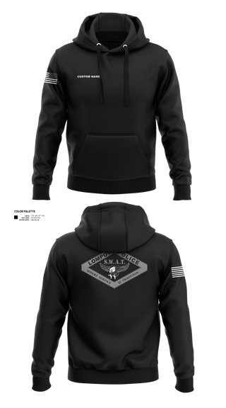 Hoodie, SWAT, Police, Teamtime, Team time, sublimation, custom sports apparel, team uniforms, spirit wear, spiritwear, sports uniforms, custom shirts, team store, custom team store, fundraiser sports, apparel fundraiser