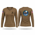 MST Women's Long Sleeve V-neck Shirt - 1