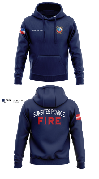 Hoodie, Sunsites-Pearce Fire District, Fire Department, Teamtime, Team time, sublimation, custom sports apparel, team uniforms, spirit wear, spiritwear, sports uniforms, custom shirts, team store, custom team store, fundraiser sports, apparel fundraiser