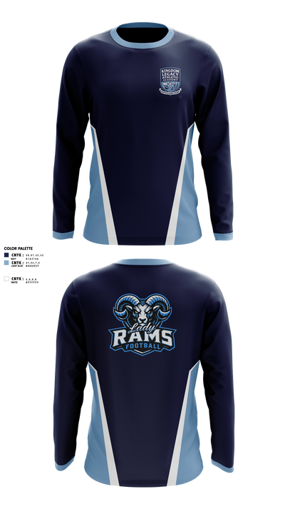 Kingdom Legacy Athletics Academy Long Sleeve Performance Shirt 1