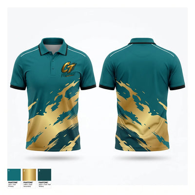 Ct falcons Short Sleeve Performance Polo - 2