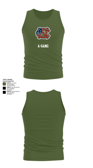 Tank Top, A-Gang, , Teamtime, Team time, sublimation, custom sports apparel, team uniforms, spirit wear, spiritwear, sports uniforms, custom shirts, team store, custom team store, fundraiser sports, apparel fundraiser