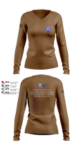 RICS Raiders 86682498 Women's Long Sleeve V-neck Shirt - 11