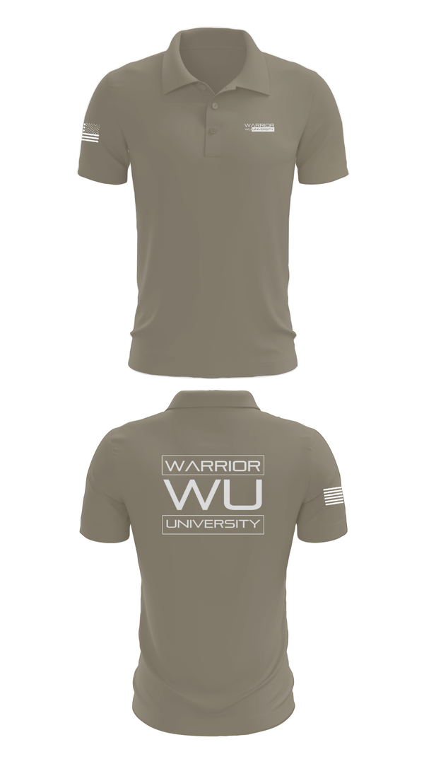 Short Sleeve Performance Polo, Warrior University, , Teamtime, Team time, sublimation, custom sports apparel, team uniforms, spirit wear, spiritwear, sports uniforms, custom shirts, team store, custom team store, fundraiser sports, apparel fundraiser