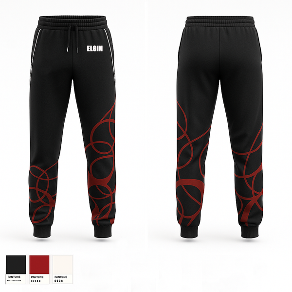Sweatpants, ELGIN, Track & Field, Teamtime, Team time, sublimation, custom sports apparel, team uniforms, spirit wear, spiritwear, sports uniforms, custom shirts, team store, custom team store, fundraiser sports, apparel fundraiser