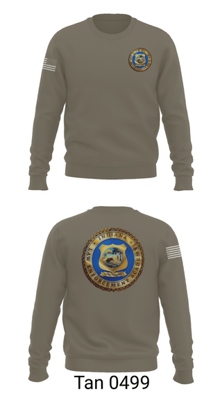 Crew Neck Sweatshirt, Olive Branch Police Department, Police, Teamtime, Team time, sublimation, custom sports apparel, team uniforms, spirit wear, spiritwear, sports uniforms, custom shirts, team store, custom team store, fundraiser sports, apparel fundraiser