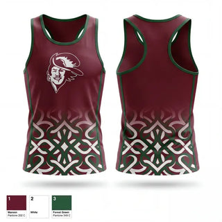Mens Track Singlet, Caravel Academy Track & Field, Track & Field, Teamtime, Team time, sublimation, custom sports apparel, team uniforms, spirit wear, spiritwear, sports uniforms, custom shirts, team store, custom team store, fundraiser sports, apparel fundraiser