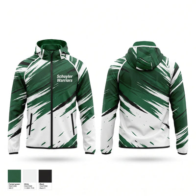 Schuyler Warriors Windbreaker - 1