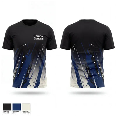 Tampa General 21922932 Short Sleeve Performance Shirt - 1