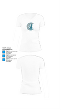 Lady Chargers 79726447 Women's Short Sleeve V-neck Shirt - 18