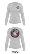 Erie County Sheriff's Office PBA 40882074 Women's Long Sleeve V-neck Shirt - 11