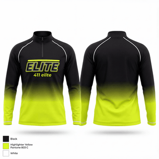 Quarter Zip Jacket, 411 elite, Softball, Teamtime, Team time, sublimation, custom sports apparel, team uniforms, spirit wear, spiritwear, sports uniforms, custom shirts, team store, custom team store, fundraiser sports, apparel fundraiser