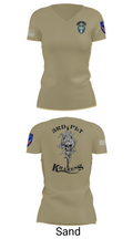 95th cbrn 3rd plt Women's Short Sleeve V-neck Shirt - 88