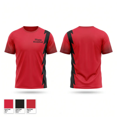 Titans Basketball 96540651 Short Sleeve Performance Shirt - 2