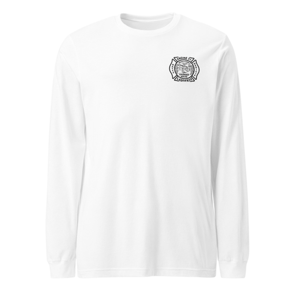 Engine 51 Ladder 29 Medic 18 Battalion 2 1889542 Unisex Long Sleeve Tee | Bella + Canvas 3501