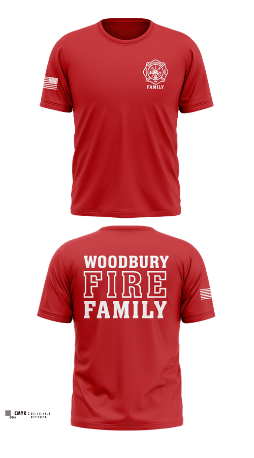 Old School Cotton Feel Shirt, WFD Family, Fire Department, Teamtime, Team time, sublimation, custom sports apparel, team uniforms, spirit wear, spiritwear, sports uniforms, custom shirts, team store, custom team store, fundraiser sports, apparel fundraiser