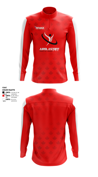 Quarter Zip Jacket, Airblastoff Lions, Track & Field, Teamtime, Team time, sublimation, custom sports apparel, team uniforms, spirit wear, spiritwear, sports uniforms, custom shirts, team store, custom team store, fundraiser sports, apparel fundraiser