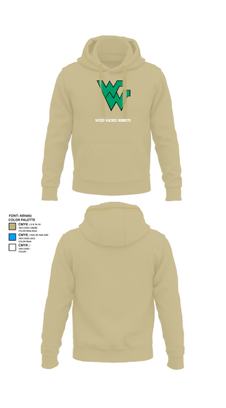 Hoodie, Weeki Wachee Hornets, Women's Soccer, Teamtime, Team time, sublimation, custom sports apparel, team uniforms, spirit wear, spiritwear, sports uniforms, custom shirts, team store, custom team store, fundraiser sports, apparel fundraiser