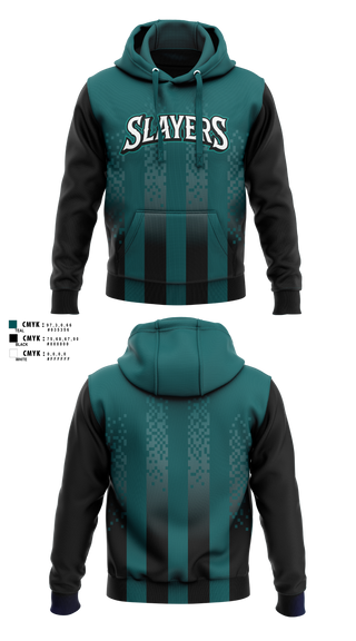 Hoodie, Slayers, Softball, Teamtime, Team time, sublimation, custom sports apparel, team uniforms, spirit wear, spiritwear, sports uniforms, custom shirts, team store, custom team store, fundraiser sports, apparel fundraiser