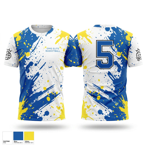 Short Sleeve Performance Shirt, OMG ELITE, Men's Basketball, Teamtime, Team time, sublimation, custom sports apparel, team uniforms, spirit wear, spiritwear, sports uniforms, custom shirts, team store, custom team store, fundraiser sports, apparel fundraiser